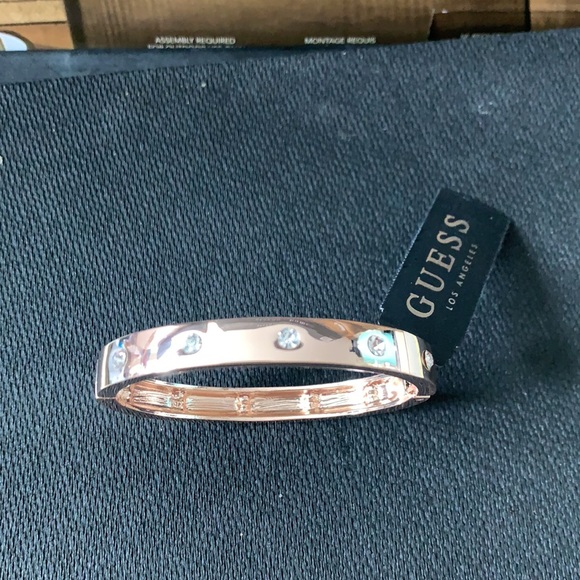 Guess Rose Gold Bracelet with Crystals NWT - Picture 3 of 13
